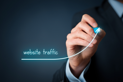 increase and track website traffic
