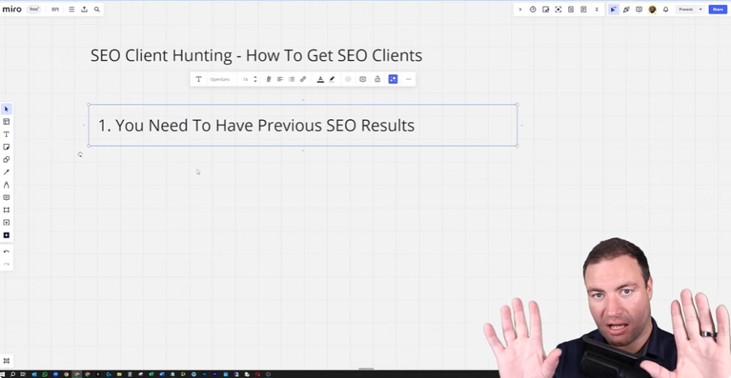 Proving Your Past Success And SEO Results